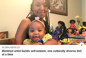 Montreal artist builds self-esteem, one culturally diverse doll at a time