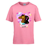 Kid's Brown Unicorn Magic T-shirt ✨